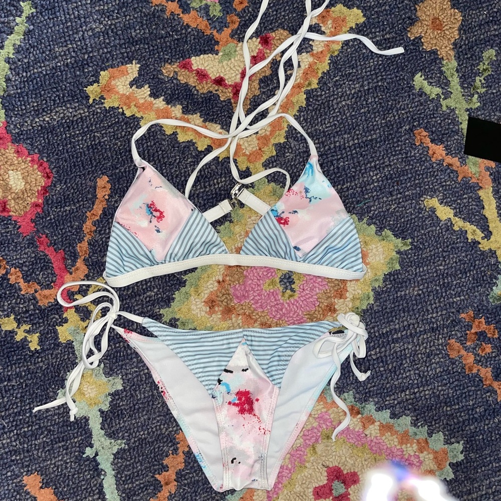 Cute multicolor swimsuit